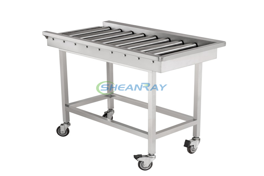 Roller-type rack's conveyor